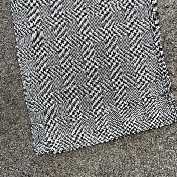 Rare Vintage RALPH LAUREN POLO JEANS CO. 100% Linen Glen Plaid Cropped Pants 8 - Picture 3 of 11